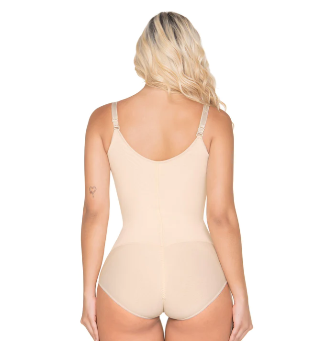 FAJAS MARIAE FU122 WITH BRA AND ZIPPER FRONT CLOSURE – The Natural