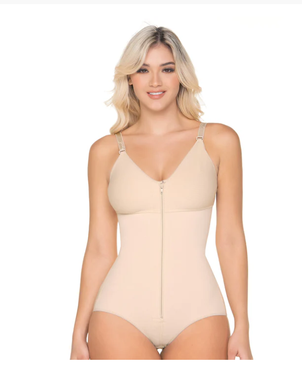 FAJAS MARIAE FU122 WITH BRA AND ZIPPER FRONT CLOSURE – The Natural Beauty  and Body Shop