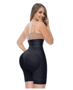 UpLady 6199 | High Waisted Tummy Control Butt Lifter Shapewear Shorts | Powernet